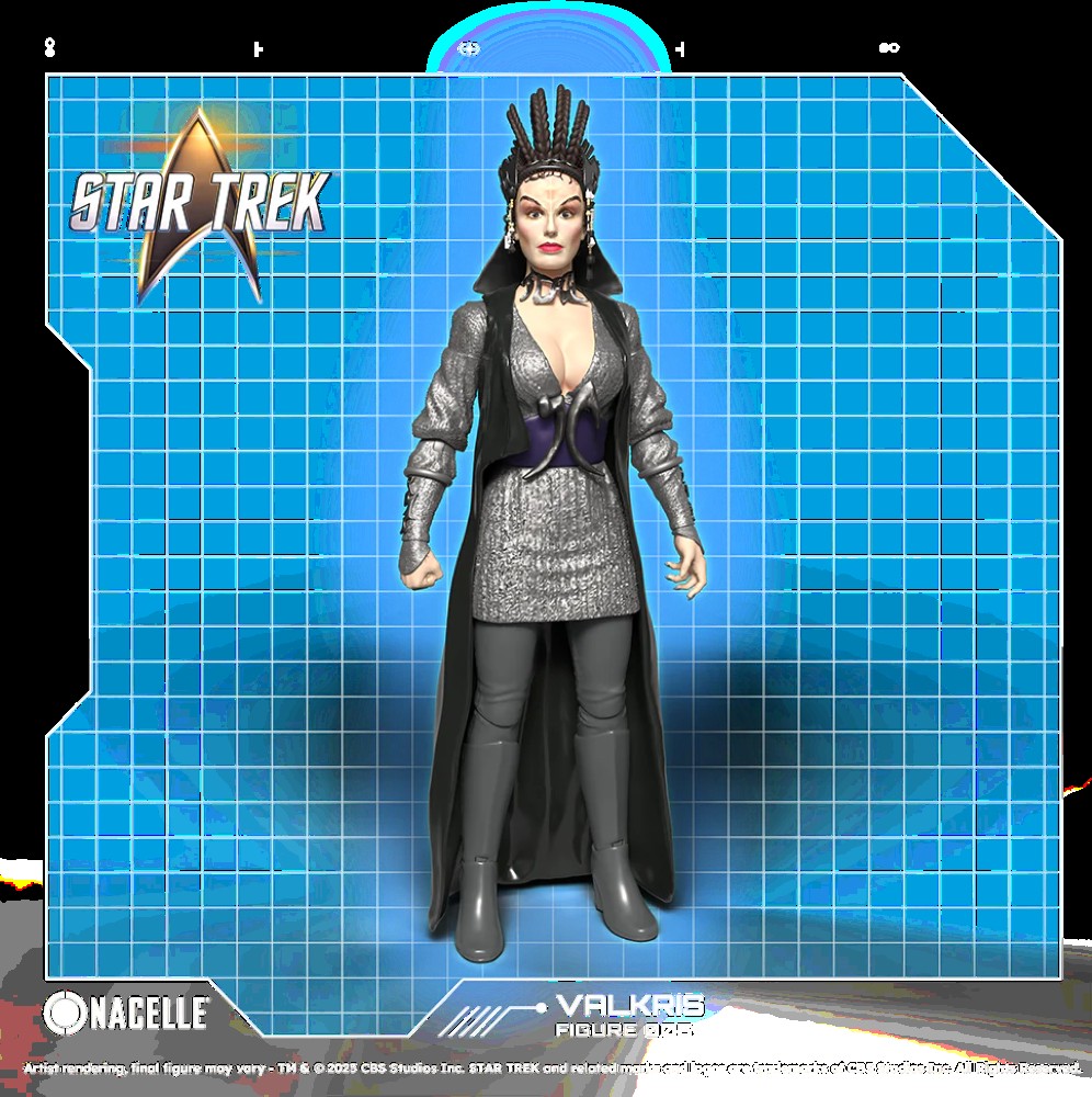 Valkris 7" Star Trek III: The Search for Spock Nacelle Premium Action Figure Collectible by Nacelle with detailed outfit and headdress