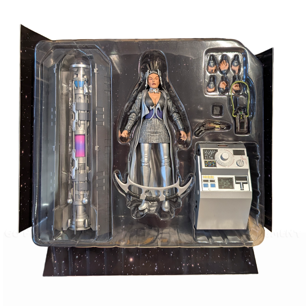 Valkris 7" Star Trek III: The Search for Spock Nacelle Premium Action Figure Collectible by Nacelle with accessories and display elements