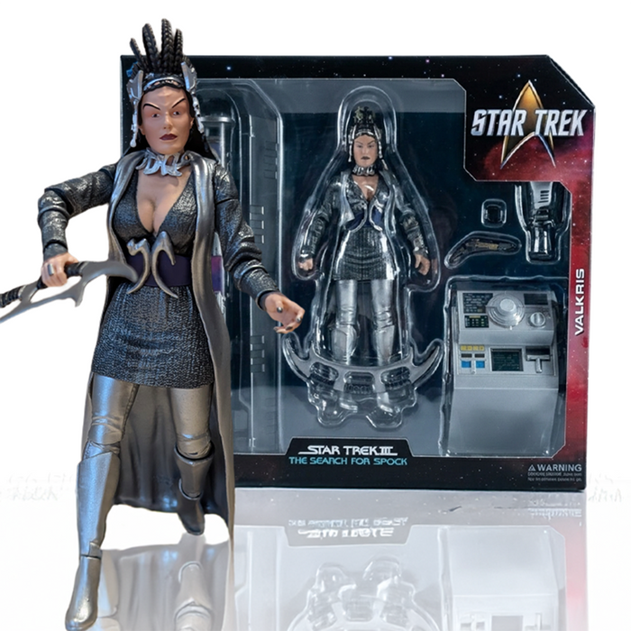 Valkris 7" Star Trek III: The Search for Spock Nacelle Premium Action Figure Collectible with detailed accessories and packaging