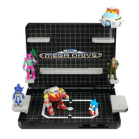 Console Heroes Sega Mega Drive Supervillain Boss Bundle Playset with Sonic the Hedgehog Cartridge new in box by Go Figment