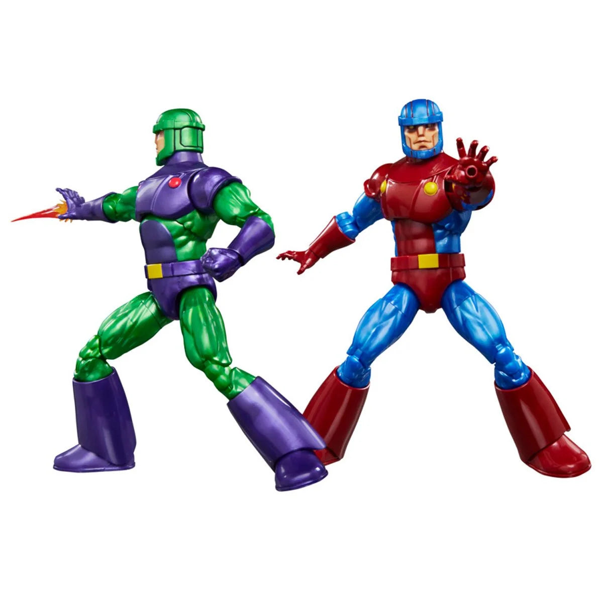 Sentinels X-Men Marvel Legends Series (Variants) Action Figure 2-Pack by Hasbro 6 Inch, green and red figures