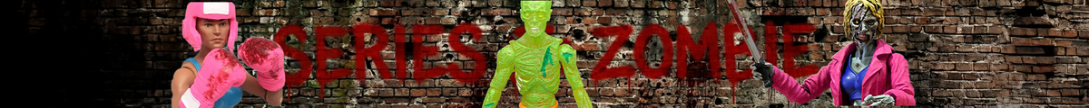 Vitruvian H.A.C.K.S. Series Z: ZOMBIES 1:18 Scale 3.75" Action Figures