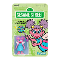 Sesame Street Abby Cadabby 3.75 inch ReAction figure by Super7 in original packaging collectible toy