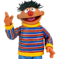 Ernie - Sesame Street Ultimate NECA 7-Inch Scale Action Figure by Neca wearing striped sweater, new in box collectible