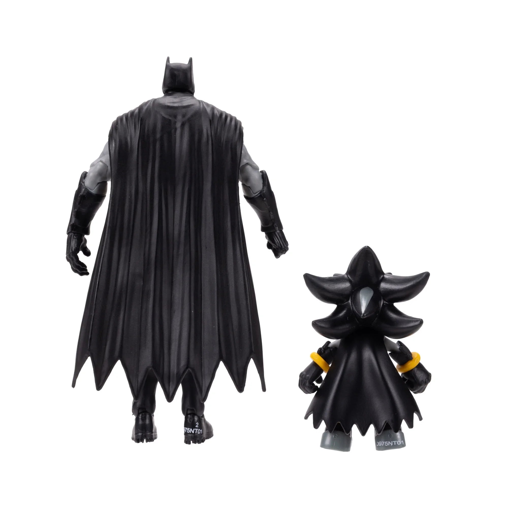 DC x Sonic the Hedgehog Multipack - Batman & Shadow as Batman Action Figures by Go Figment, new in box 5-inch scale