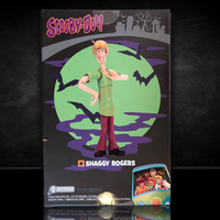 Shaggy Rogers 1:12 scale action figure by Jada Toys with articulated joints and signature green shirt and brown pants