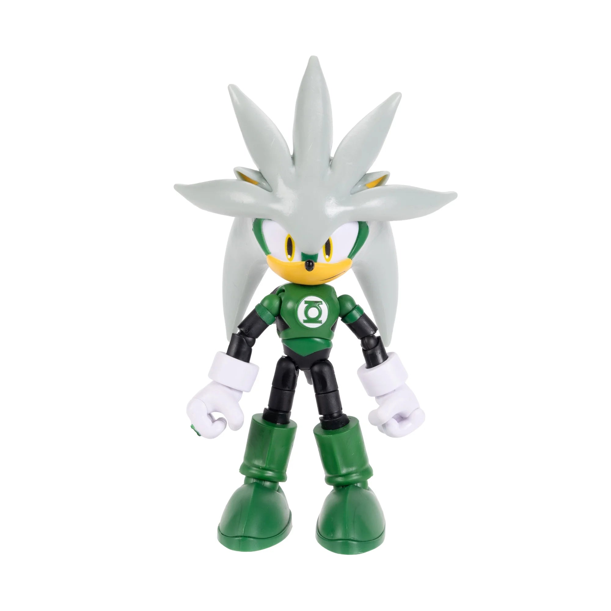 DC x Sonic the Hedgehog 5" Silver as Green Lantern Action Figure by Go Figment new in box 5-inch collectible toy