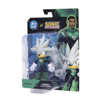 DC x Sonic the Hedgehog 5" Silver as Green Lantern Action Figure new in box collectible by Go Figment 5-inch scale
