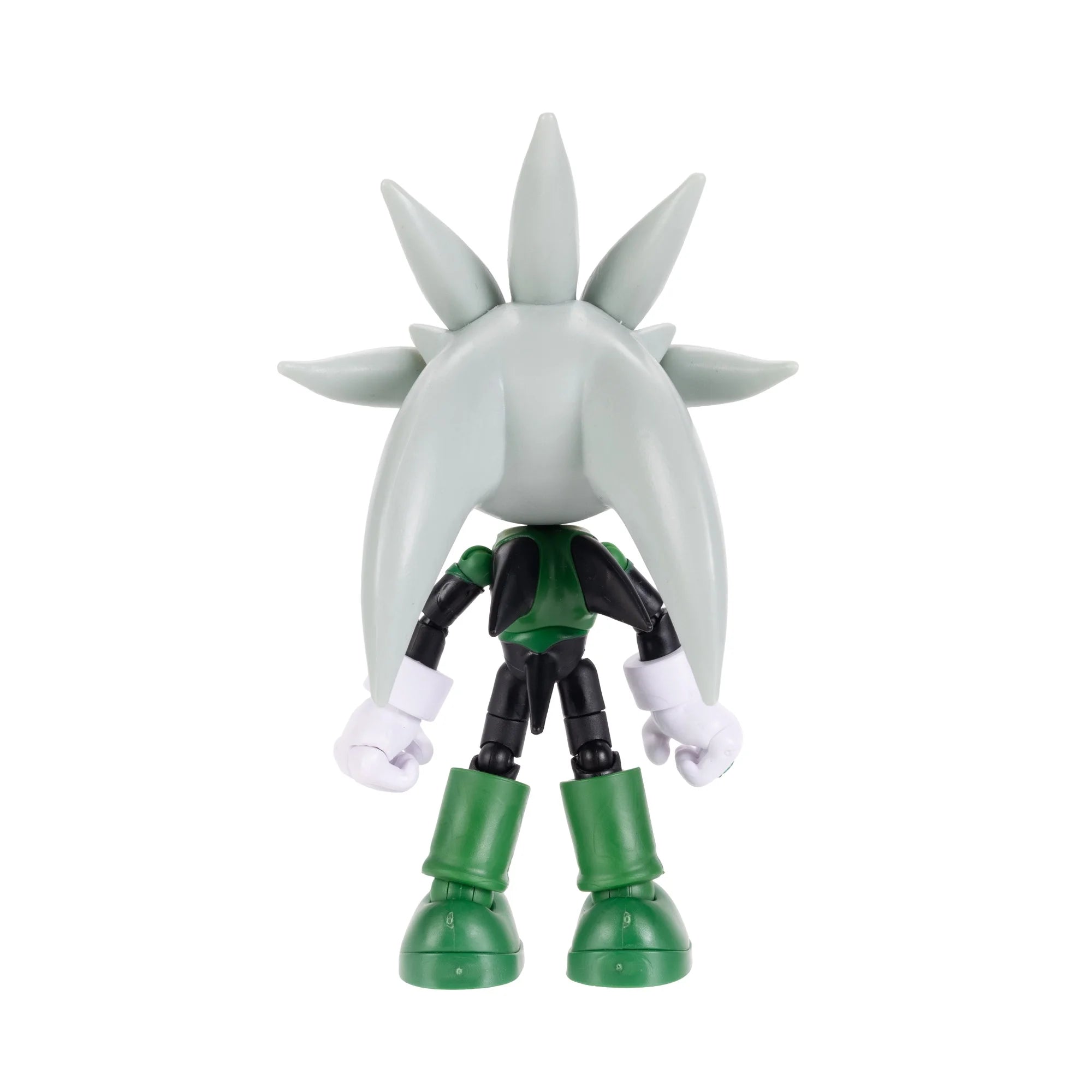 DC x Sonic the Hedgehog 5" Silver as Green Lantern Action Figure new in box by Go Figment rear view collectible toy
