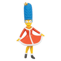 The Simpsons 1.5 Inch Jakks Pacific Advent Calendar 24 Day Countdown Holiday featuring Marge Simpson in a red holiday dress