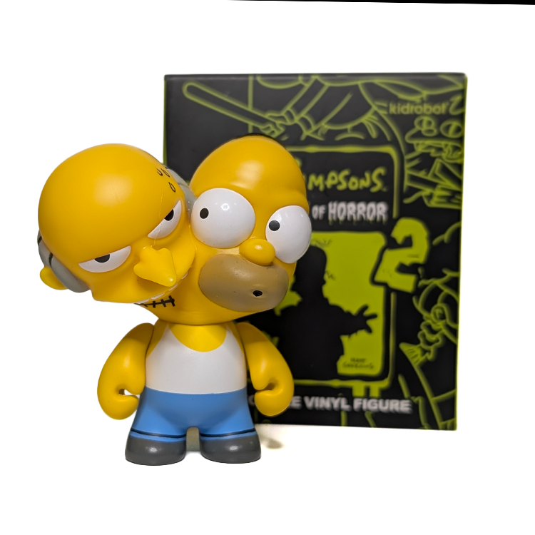 The Simpsons Treehouse of Horror U-PICK Mini Figure Series 2 - Collectible 3" Figures by Kidrobot displayed by Go Figment