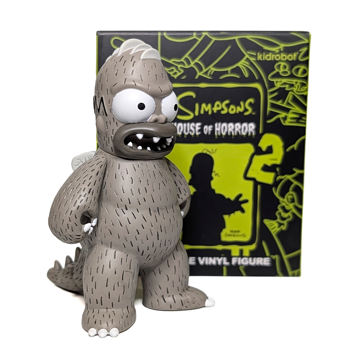 The Simpsons Treehouse of Horror U-PICK Mini Figure Series 2 - Collectible 3" Figures by Kidrobot displayed with Go Figment packaging.
