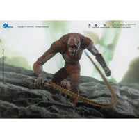 Skar King Godzilla x Kong The New Empire Exquisite Basic Series 6-Inch Action Figure by Exquisite posed with whip accessory
