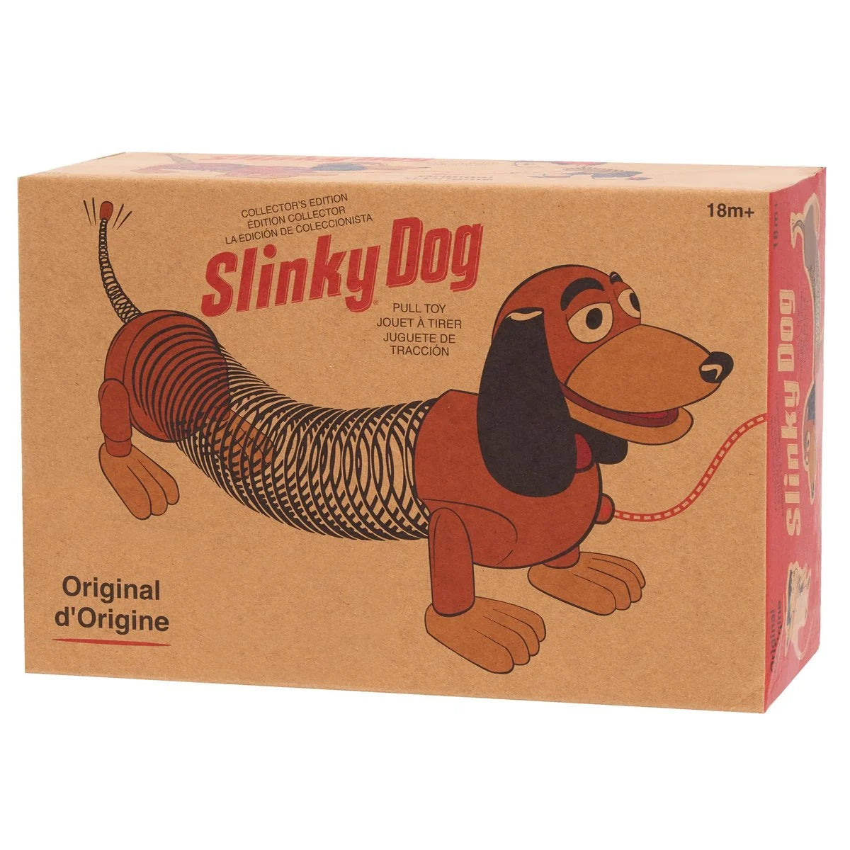 Slinky Dog Retro Slinky Toy Story Classic Pull Toy by Just Play new in box collectible packaging vintage design