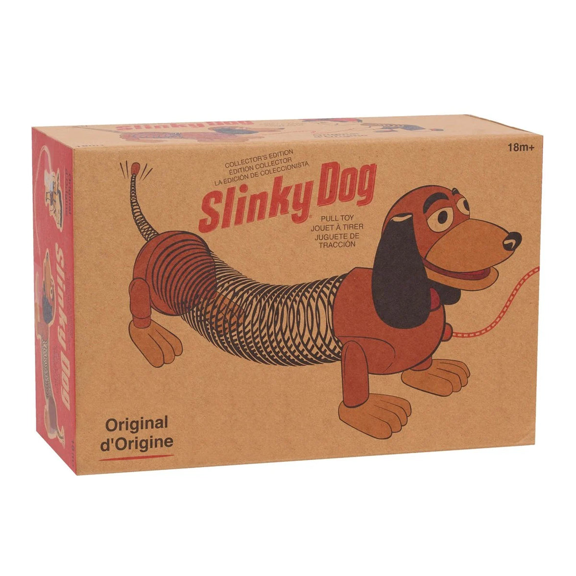 Slinky Dog Retro Slinky Toy Story Classic Pull Toy by Just Play new in box collectible packaging vintage style