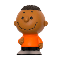 Funko Franklin Fun Fun Mascot vinyl figure, 5 inch collectible inspired by Charlie Brown's friend in orange shirt.