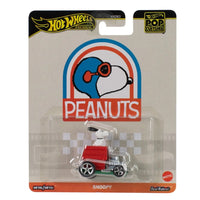 Peanuts Hot Wheels Premium Pop Culture Snoopy 1:64 scale die-cast model by Mattel in original packaging