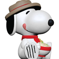 Peanuts Rokimoto Wave 2 Cup vinyl figure of Snoopy in hat holding bowl by Go Figment collectible toy
