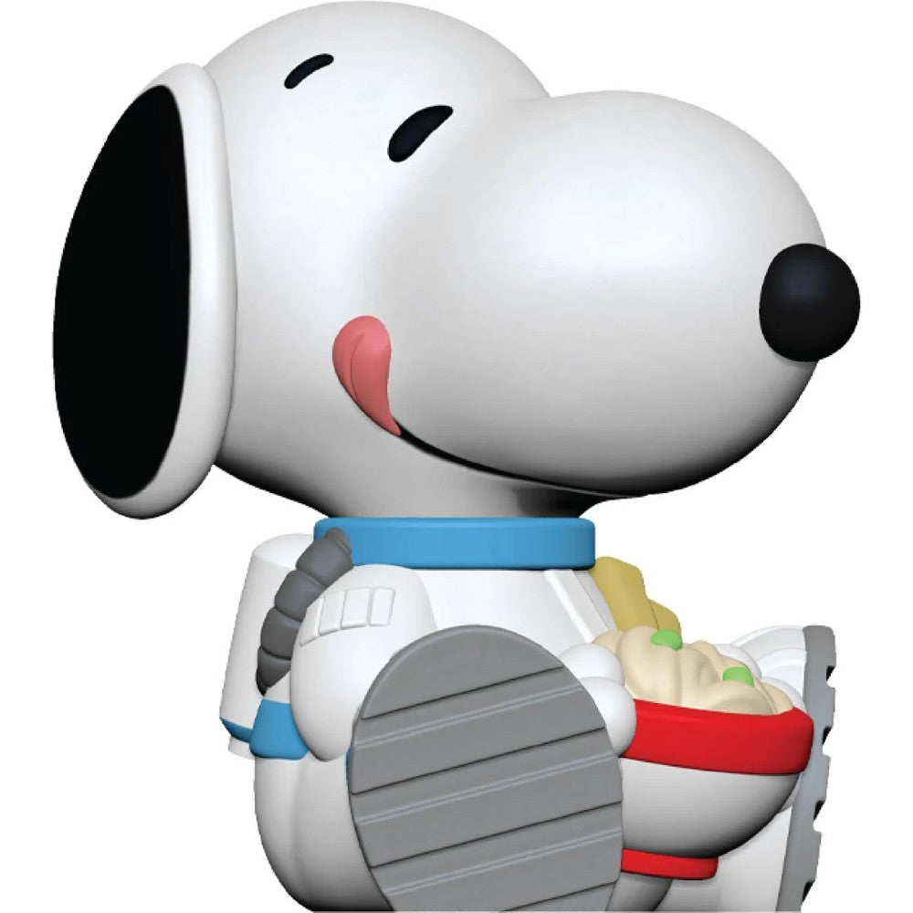 Peanuts Rokimoto Wave 2 Cup Vinyl Figure Slurprise Edition Snoopy holding red bowl by Go Figment