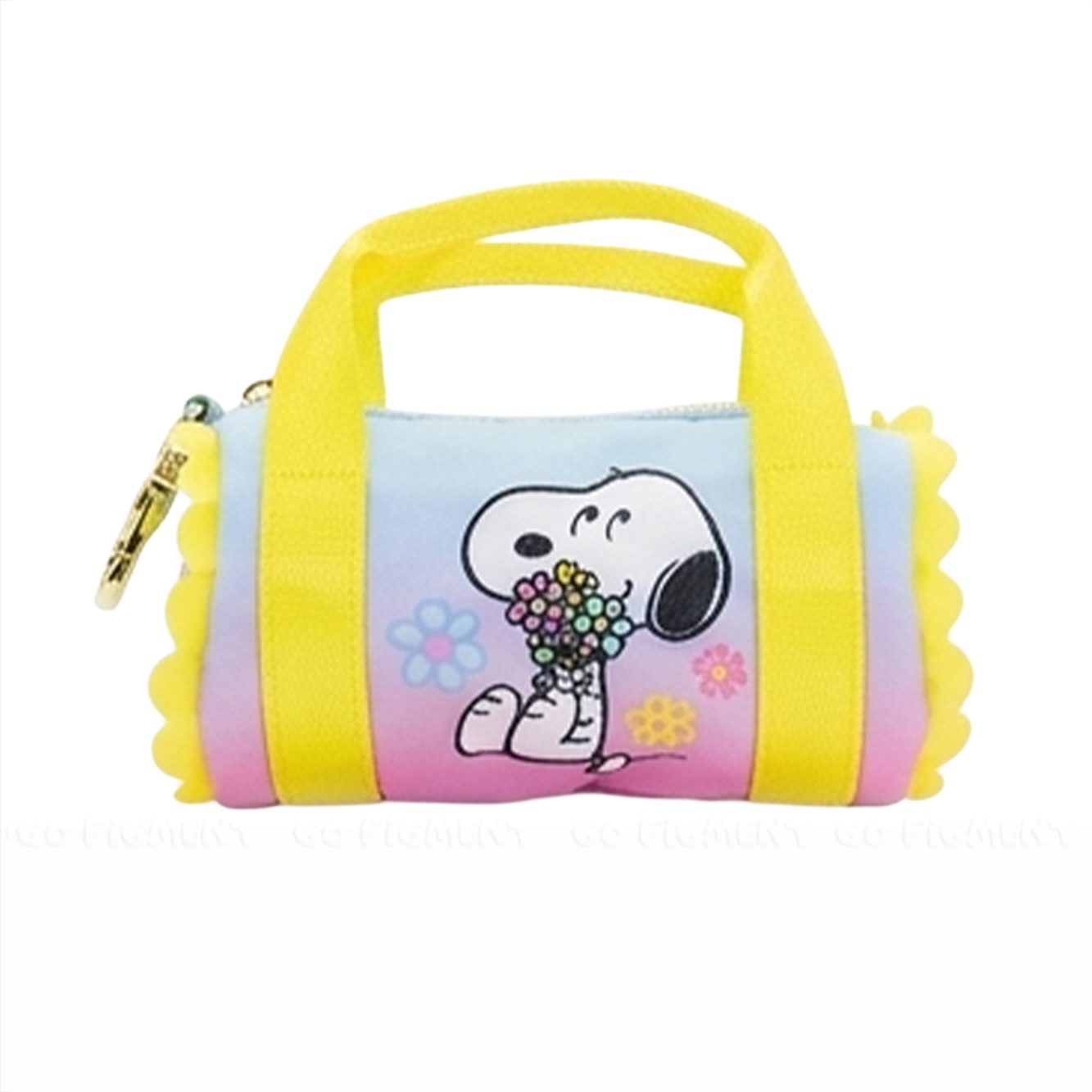 Peanuts Sherbert Spring Mini Duffle Bag Charm Display Case Blind Box U-Pick with Snoopy and flowers theme by Whatever Makes You Happy