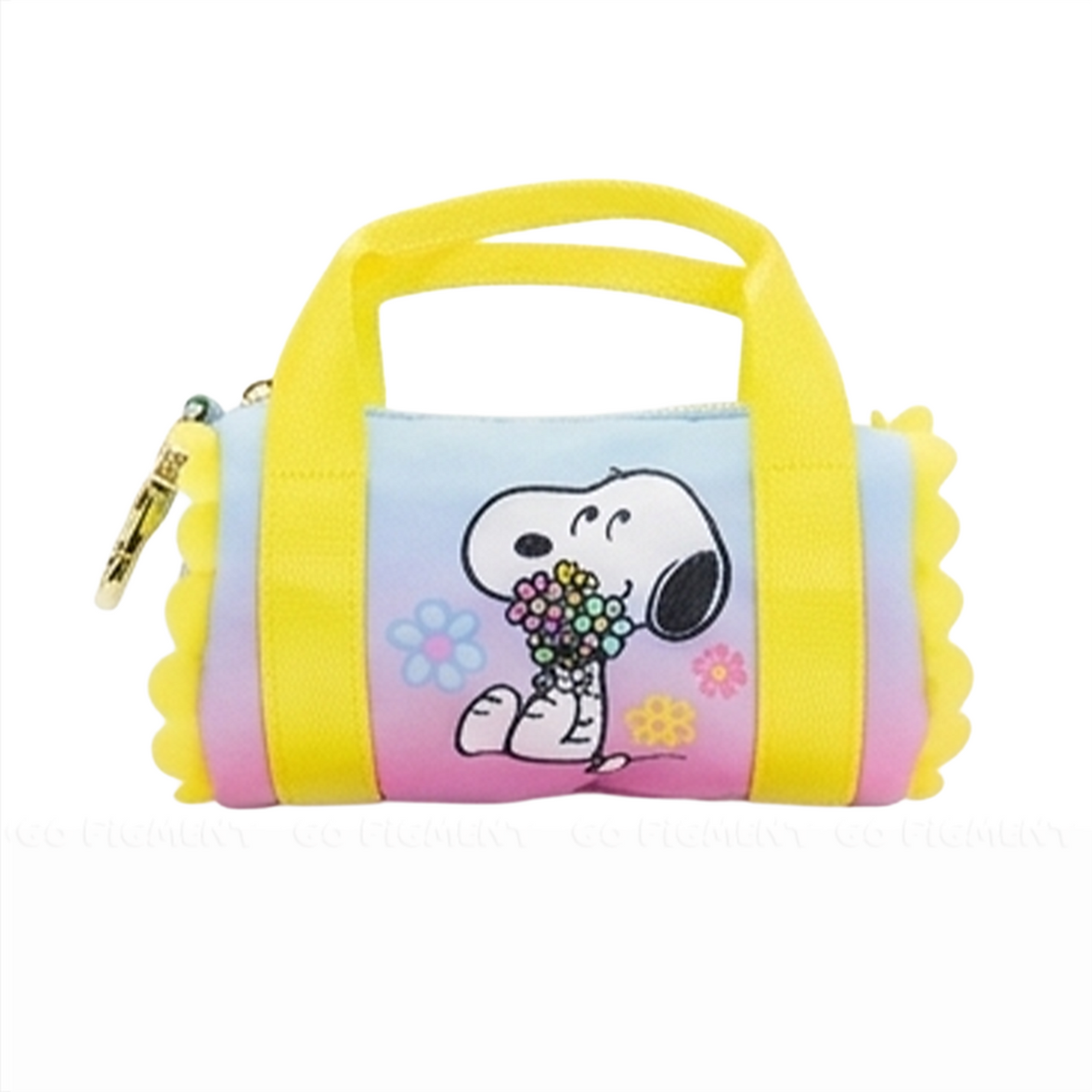Peanuts Sherbert Spring Mini Duffle Bag Charm Display Case Blind Box U-Pick with Snoopy and flowers theme by Whatever Makes You Happy