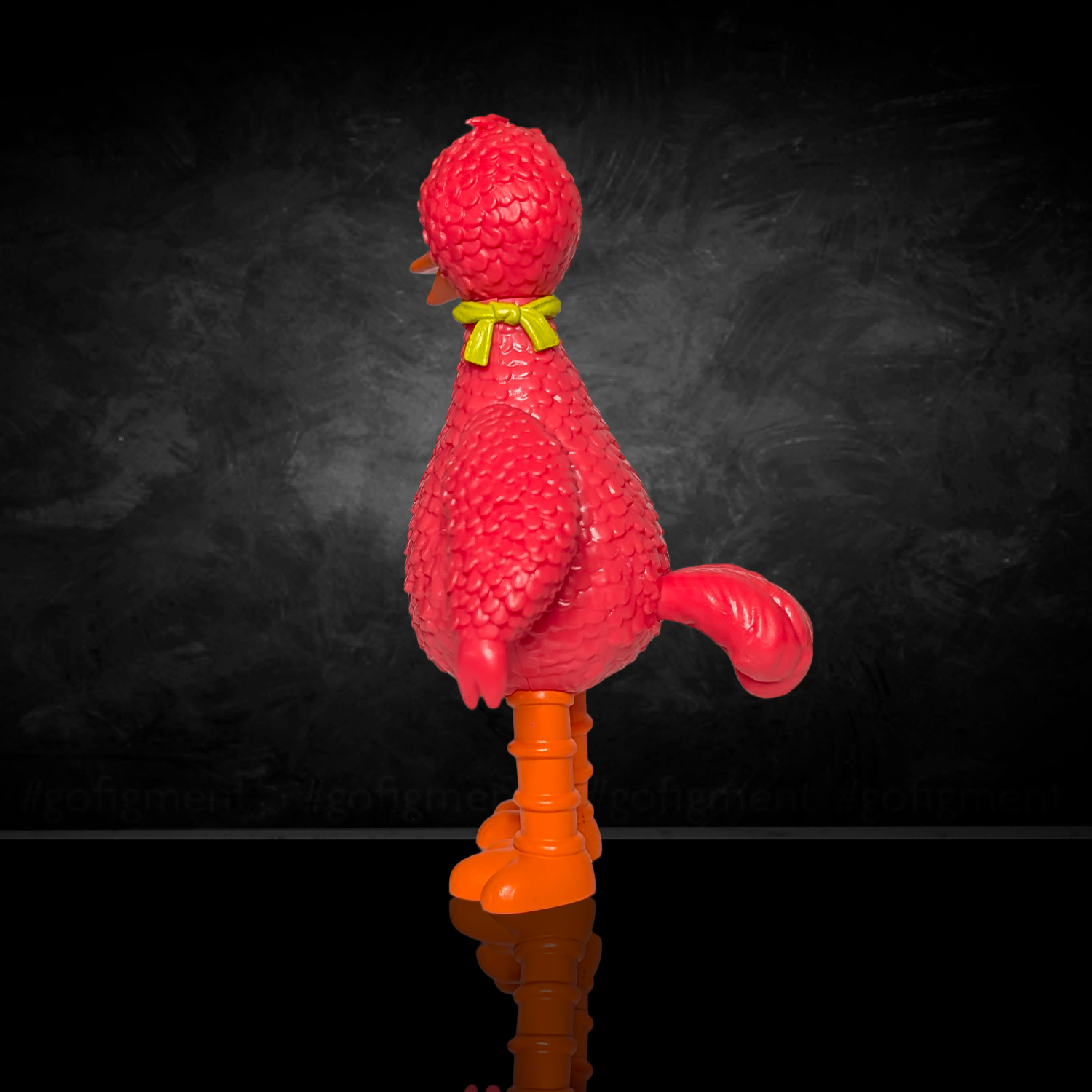 Sesame Street Blind Box Wave 5 U-PICK - Big Birds From Around The World figure by Go Figment in 1:18 scale, side view collectible toy