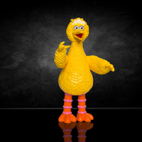 Sesame Street Blind Box Wave 5 U-PICK - Big Birds From Around The World figure by Go Figment in yellow 1:18 scale collectible toy