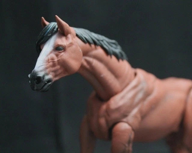 Mighty Steeds Socks the Horse 1:18 Scale Vitruvian HACKS Compatible NIB by Boss Fight Studio Llc detailed horse figure