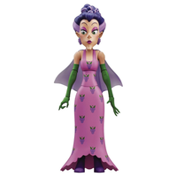 Boss Fight Studio Llc Sour Grapes deluxe action figure in purple gown with green gloves and translucent cape from Strawberry Shortcake
