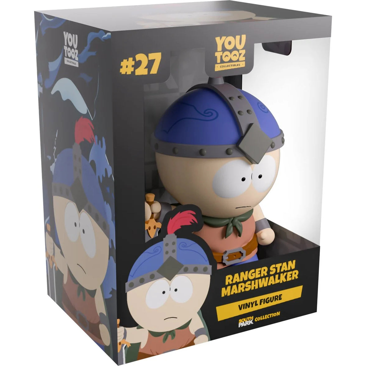 South Park Ranger Stan Marshwalker Youtooz Vinyl Figure #27 in new box with detailed collectible packaging