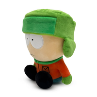 South Park Kyle 9-Inch Plush by Youtooz featuring Kyle with green hat and orange jacket, collectible toy figure.