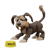 Sprocket - Fraggle Rock 6" Scale Premium Action Figure by Boss Fight Studio Llc, brown dog with yellow hat