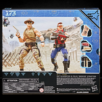 GI Joe Classified Series Sgt Slaughter and Felix Mercer Stratton 2-pack action figures by Hasbro in detailed packaging