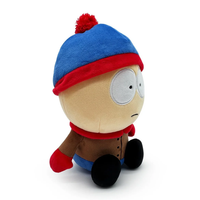 South Park Stan 9-Inch Plush by Youtooz featuring detailed hat, gloves, and jacket in a seated pose collectible toy