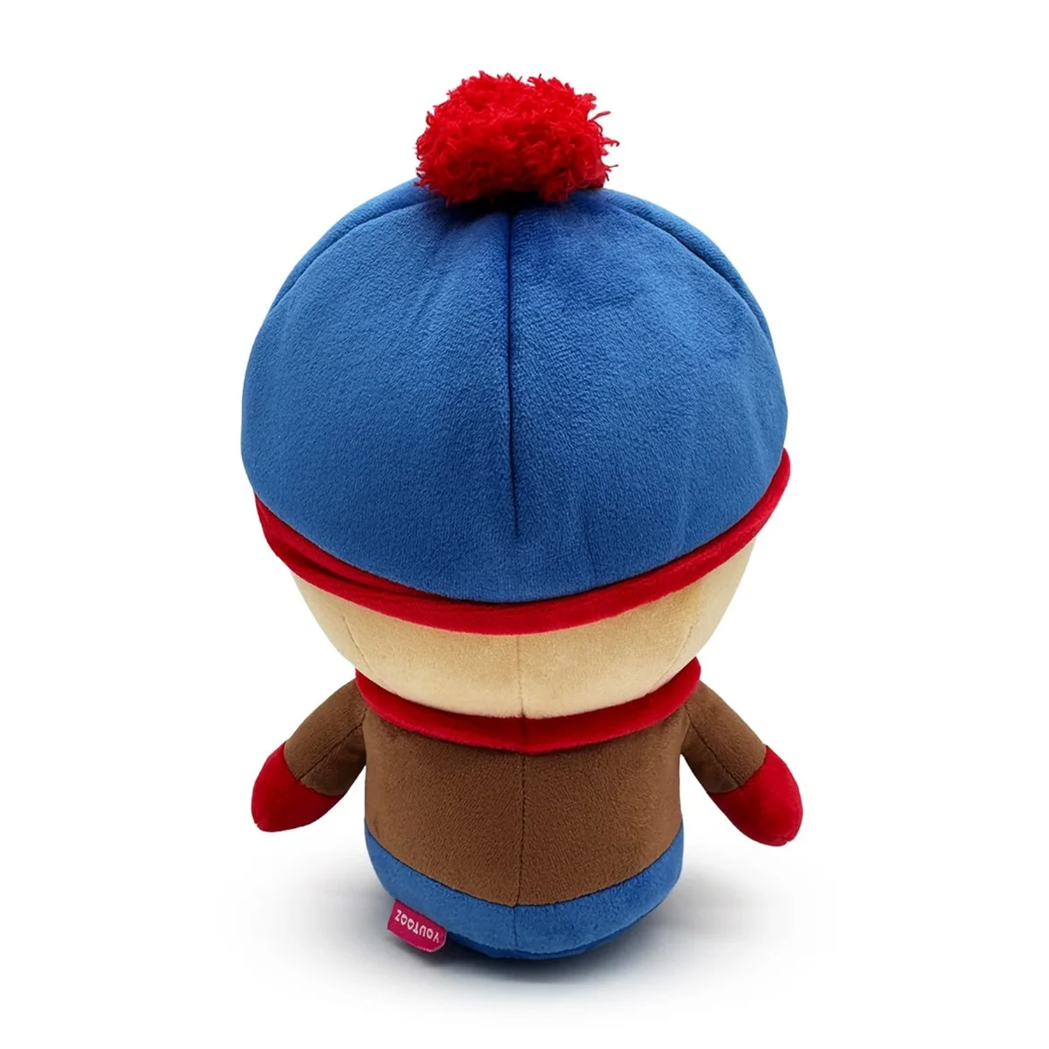South Park Stan 9-Inch Plush by Youtooz showing the character's back with blue hat and red pompom