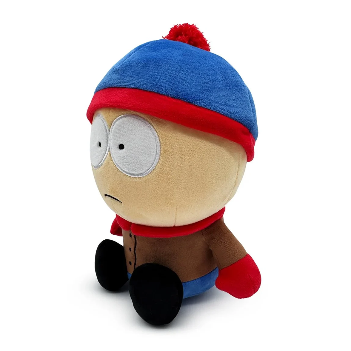 South Park Stan 9-Inch Plush by Youtooz showcasing detailed stitching and vibrant colors in a collectible plush design