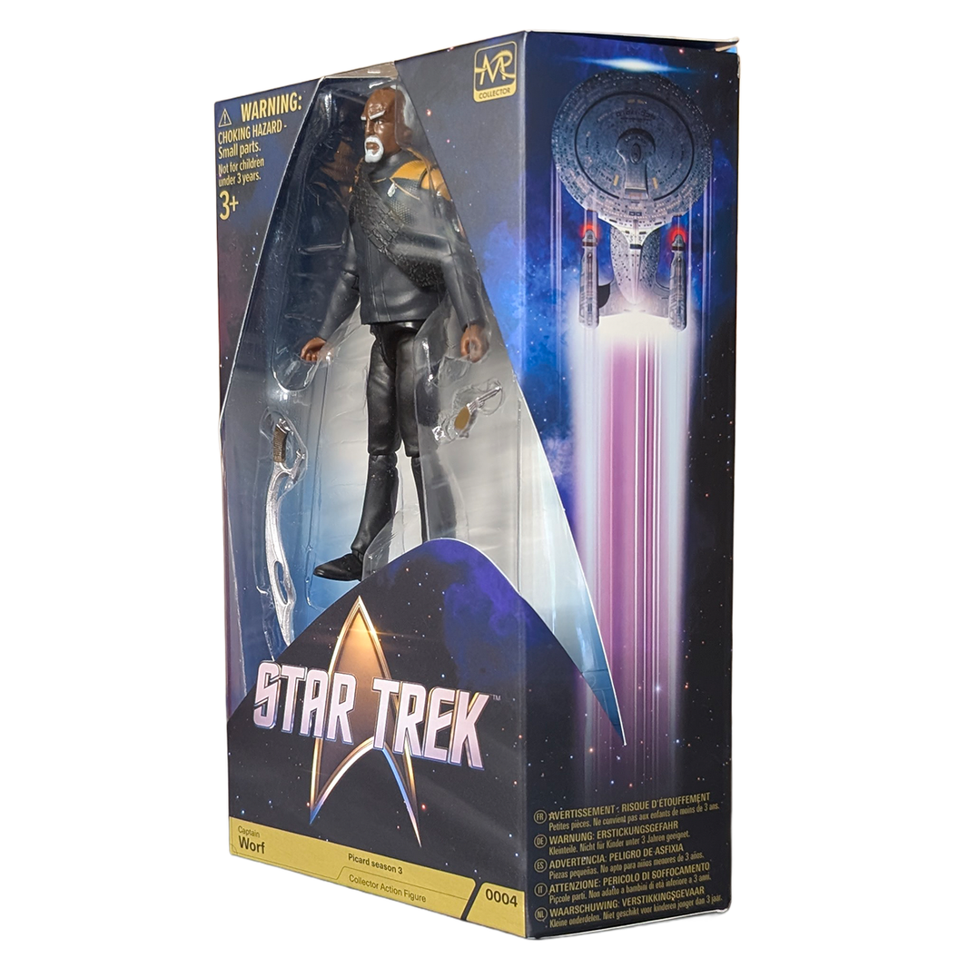 Worf Star Trek Picard Season 3 Action Figure by Master Replicas 4.5