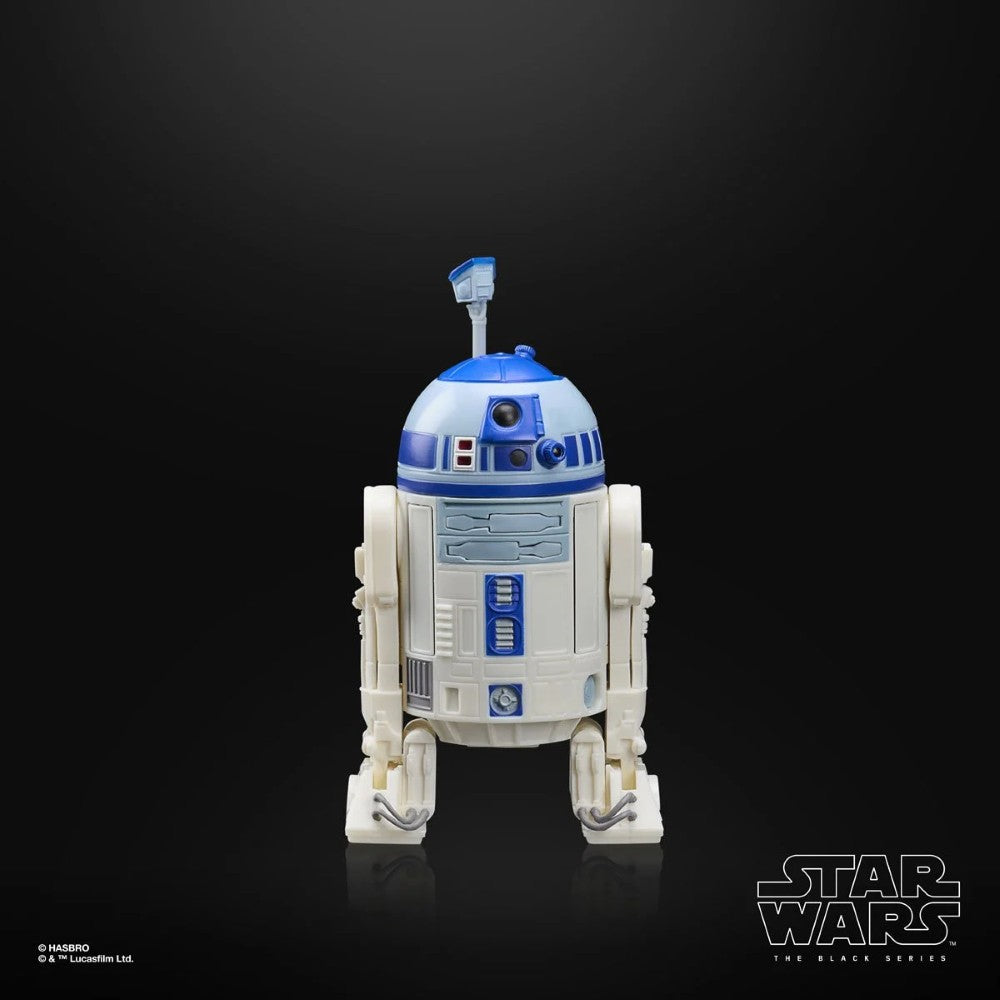 R2-D2 (Artoo-Detoo) Star Wars The Black Series Droids Action Figure by Hasbro on black background