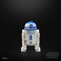R2-D2 (Artoo-Detoo) Star Wars The Black Series Droids Action Figure by Hasbro on black background