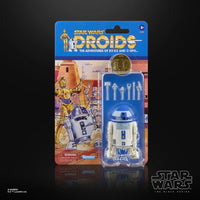 R2-D2 (Artoo-Detoo) Star Wars The Black Series Droids Action Figure by Hasbro with vintage-style packaging and accessories