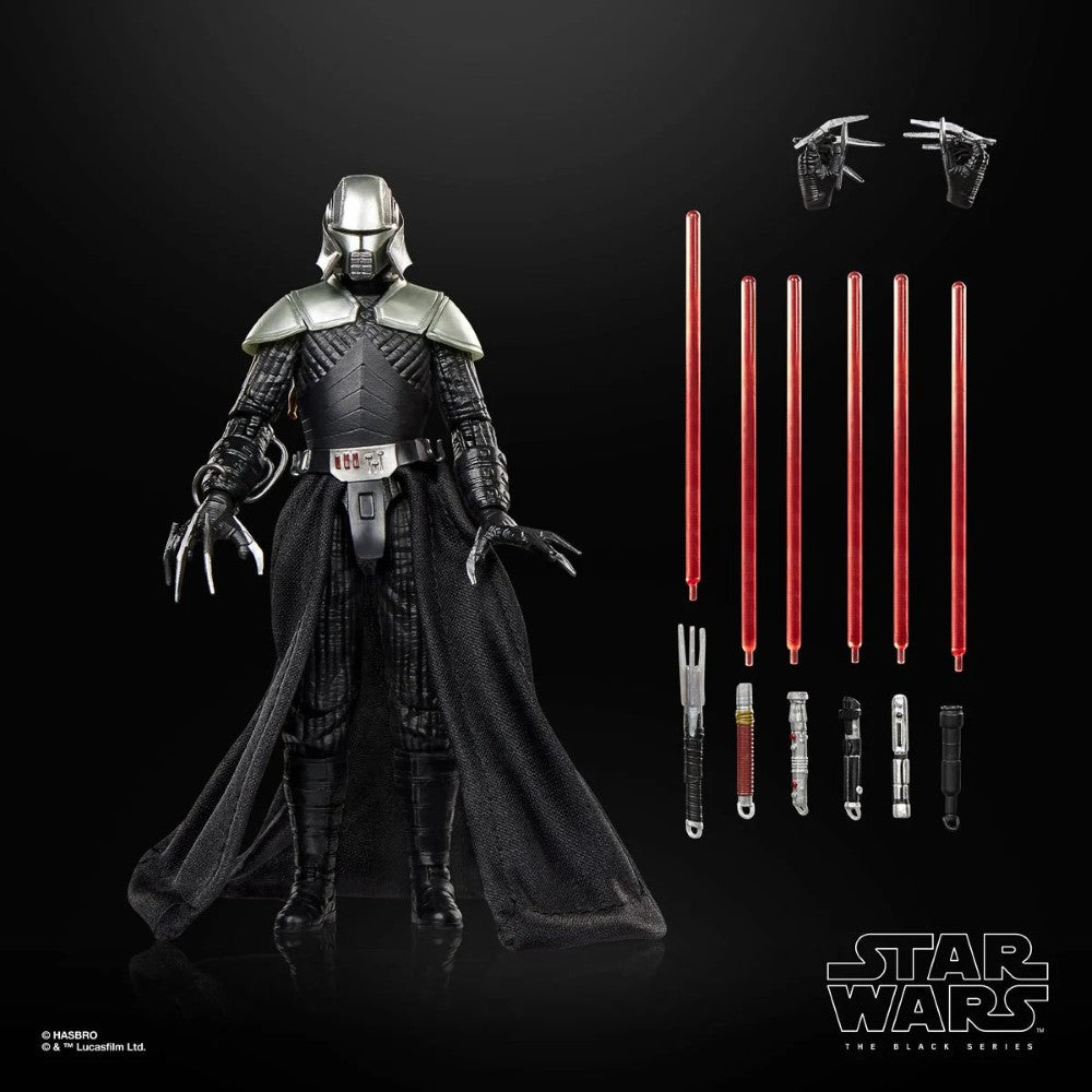 Lord Starkiller 1:12 Scale 6" Star Wars The Force Unleashed Action Figure by Hasbro with accessories and lightsabers