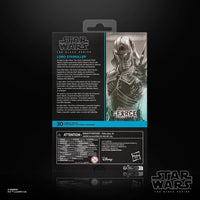 Packaging back for Lord Starkiller 1:12 Scale 6" Star Wars The Force Unleashed Action Figure by Hasbro with character details.