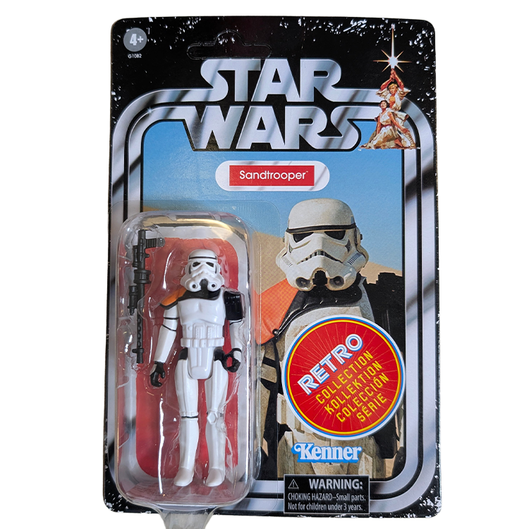 Star Wars The Retro Collection 3.75 Inch Action Figure 12 Pack Set Red 5 Assortment Sold as Set Sandtrooper