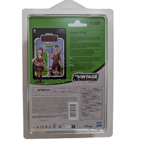 Aurra Sing 1:18 | 3.75" Star Wars The Vintage Collection Action Figure VC-73 in case, Kenner back packaging
