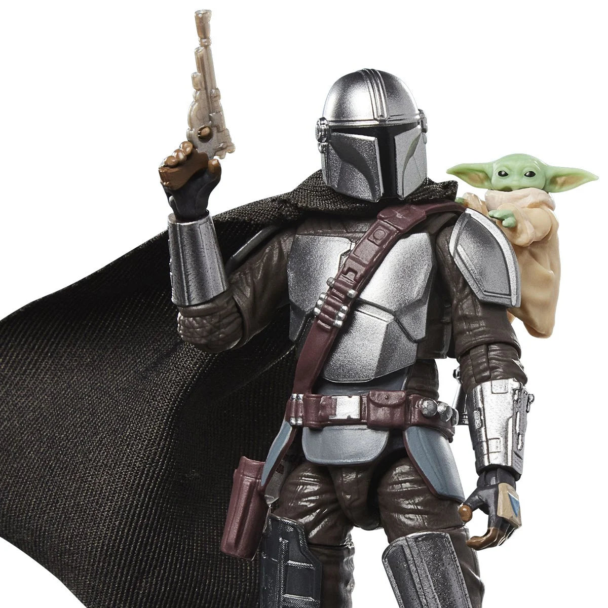 Star Wars The Vintage Collection The Mandalorian & Grogu Deluxe 3 3/4-Inch Action Figure by Kenner new in box