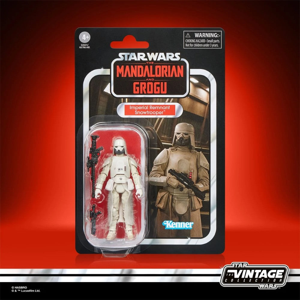 Snowtrooper Imperial Remnant 1:18 Scale 3.75" Star Wars Vintage Collection Action Figure (VC-389) by Kenner in original packaging