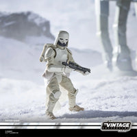 Snowtrooper Imperial Remnant 1:18 Scale 3.75" Star Wars Vintage Collection Action Figure (VC-389) by Kenner in snowy scene