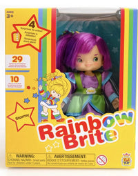 Stormy 5.5" Fashion Doll - Rainbow Brite Loyal Subjects with purple hair and colorful outfit in collector packaging