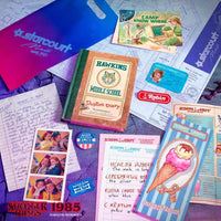 Stranger Things Hawkins Memories (Vecna's Curse Edition) Kit - Over 50 Pieces by Doctor Collector with themed memorabilia and notes
