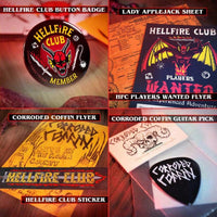 Stranger Things Hawkins Memories (Vecna's Curse Edition) Kit - Over 50 Pieces by Doctor Collector showing Hellfire Club collectibles